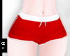 Ⓐ Red Gym Shorts