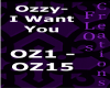 [F]Ozzy-I Want You
