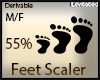 M/F 50% Foot Scaler &;