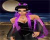 Empress HeadDress Purple