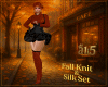 Fall Knit & Silk Set