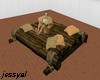 Animated resting wood