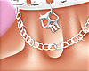 ☆Goth white choker