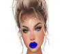Head Blue Lips