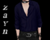 .:Z:. Dark Tucked shirt