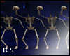 Dancing skeletons