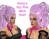 PinkysHotPinkNeckScarf