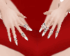 White Nails Rings