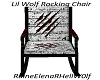 Lil Wolf Rocking Chair
