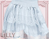 coquette frill blue