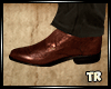 *TR* Brown X Dress Shoes