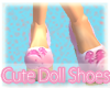 [F]Cute Pink Doll Shoes
