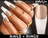 ! YASO nails and rings