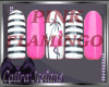 PINK FLamingo Nails