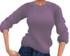 TF* purple Baggy Sweater