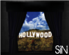 Hollywood Sign Window