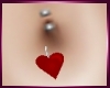 Heart Belly Piercing