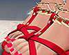 Marina Red Sandals