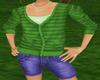 Studious Green Outfit