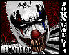 Evil Psycho Clown White