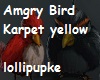 Angry Bird karpet Yellow