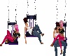 Couples Chair Swing Purp
