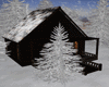 Winter Log House [Pl]