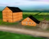 *S* Log Farm and barn