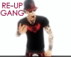 Re-Up Gang Black V-Neck