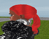 APPLE RED HAT HAIR