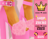 Pink Fur Pumps