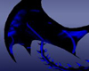 blue/black demon tails