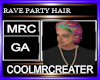 RAVE PARTY HAIR
