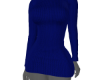 .M. Knitted Dress - Blue