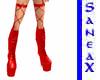~sX Ravishing Red Boots