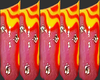 $ Lipstick Nails â¥