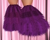 Fluffy Fur Purple Boots