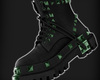 {!N} Green spike Boots