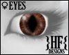 }HF{ Cat Eyes - Brn [F]