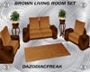 Brown Living Room Set