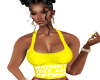 graphic Yellow Tee