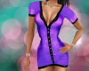 D Purple Spring Dress