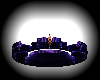 Circular Purple Couch