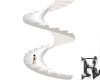 Stair Caracole White