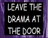 Drama sign purple