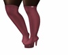 fall thiegh boot red
