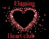 Flaming  heart club 