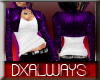 Dx Leather Jacket Purple