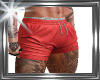 ! red shorts