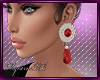 Maia Red Earrings